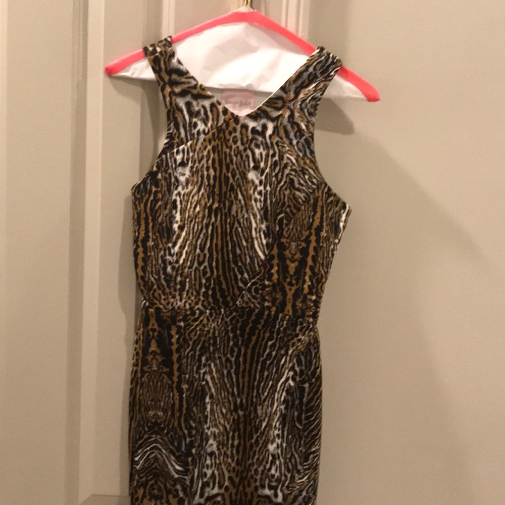 Romeo and Juliet Couture animal print dress